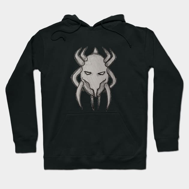 Horns Hoodie by BD T-Designs